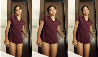 Desi Bhabhi Nude Captured Fucking In OYO Video
