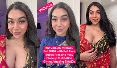 Indian Nri Influencer AKA Vishakha Pussy Masterbation