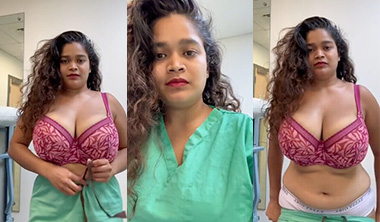 Bigboob Horny Indian Tanker Nurse Strip Teasing Nude Viral