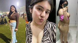 Shy Chubby Horny Girl Masturbating & Showing Big Ass