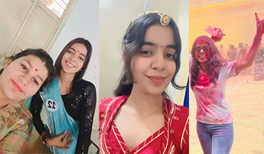 Desi Teen College Girl Her Boobs Sowing Video Call